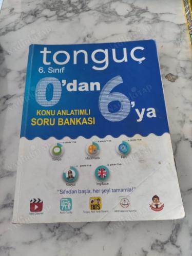 TONGUÇ 0'dan 6'ya 6. Sınıf - Konu Anlatımlı Soru Bankası TÜRKÇE MATEMATİK FEN SOSYAL İNGİLİZCE