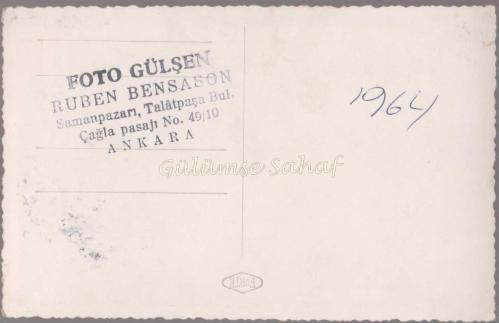 Ankara Kilise'de Ayin / Foto Gülşen, Ruben Bensason, Samanpazarı Ankara