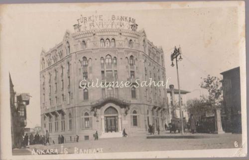 LOT.5 » Fotokart: Ankara İş Bankası / Arka Yüzü Osmanlıca Yazılı