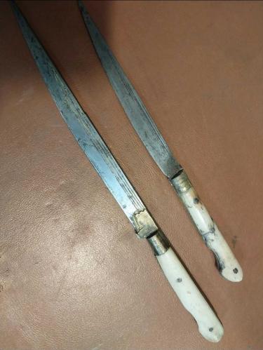 OSMANLI SÜRMENE KAMA.Sürmene Kama   Takımı 23 cm.