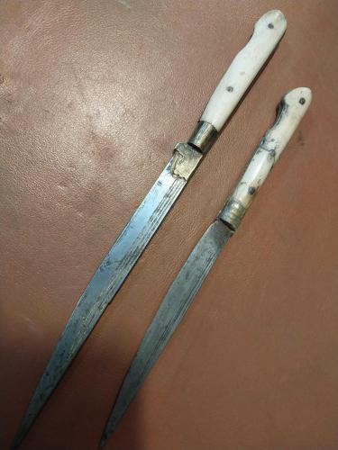 OSMANLI SÜRMENE KAMA.Sürmene Kama   Takımı 23 cm.