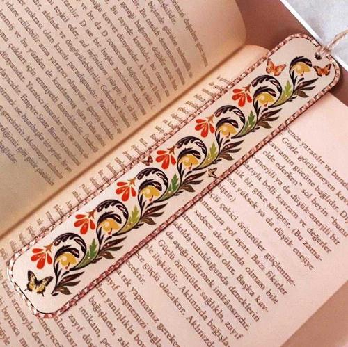 Bakır kitap ayracı, El işçilikli kitap ayracı,tasarım ayraç, Kenarları parlak ışıltılı. Harika bir hediye