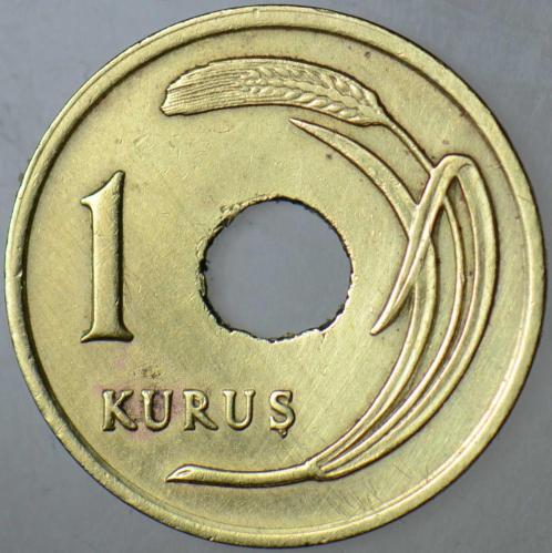 DELİKLİ 1 KURUŞ 1948.