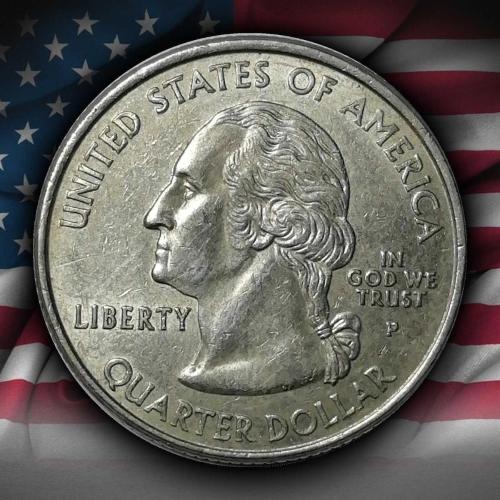 ABD 2001 YILI ¼ Dolar Vermont ÇİL