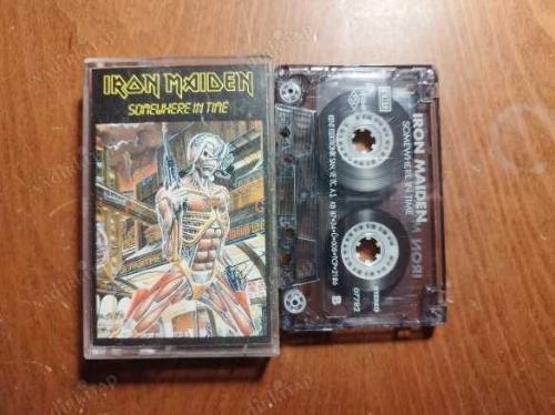 IRON MAIDEN SOMEWHERE IN TIME- KASET