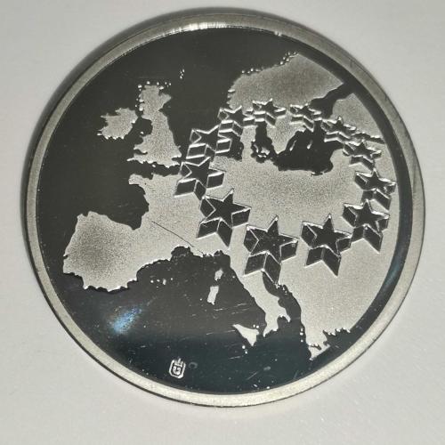 ALMANYA  1998   10  EURO  HATIRA  AVRUPA  HARİTASI