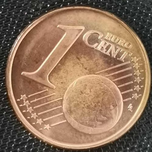 SETTEN ÇIKMA  KIBRIS  2008    1 EURO CENT  ÇİL