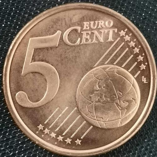 SETTEN ÇIKMA  KIBRIS  2008    5  EURO CENT  ÇİL