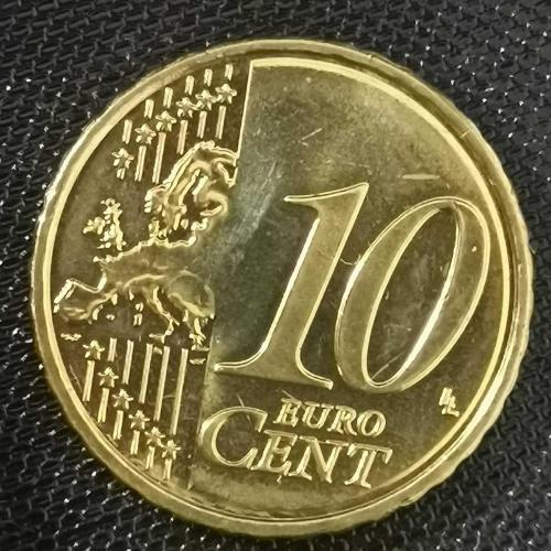 SETTEN ÇIKMA  KIBRIS  2008    10  EURO CENT  ÇİL