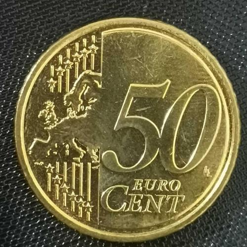 SETTEN ÇIKMA  KIBRIS  2008    50  EURO CENT  ÇİL