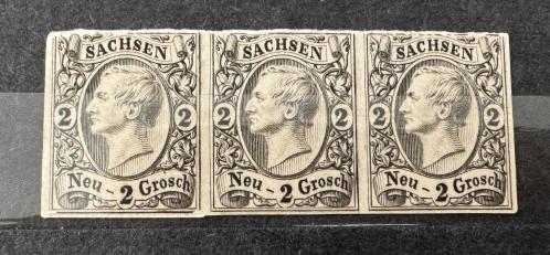LOT.2 » ALMANYA 1855 Sachsen Proff pulu MNG.