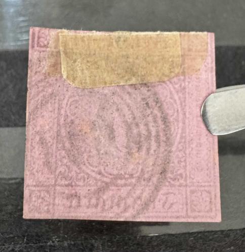 Eski Alman Devletleri 1851 Baden: 9K. Antik Pembe (N°4A)
