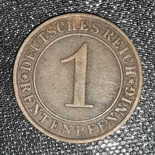 ALMANYA   1923 F     1  PFENNIG
