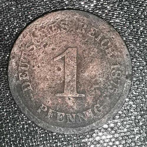 ALMANYA   1875    1  PFENNIG