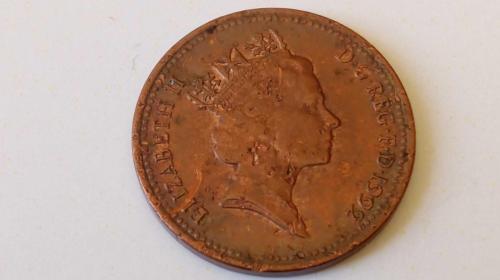 BİRLEŞİK KRALLIK (İNGİLTERE) 1 PENNY 1992