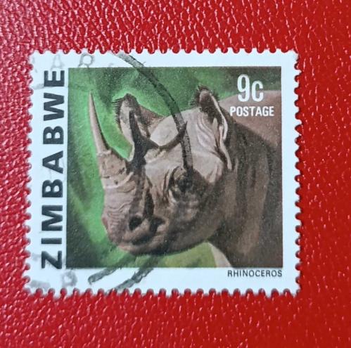 Zimbabwe _ damgalı pul