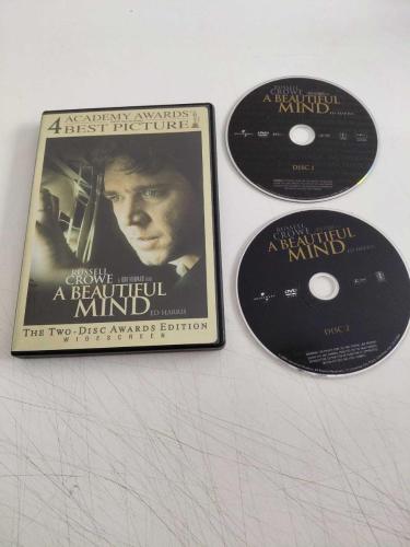 A Beautiful Mind ( Akıl Oyunları) - Russell Crowe - 2xDVD Film /1. Bölge-Türkçe altyazı yoktur