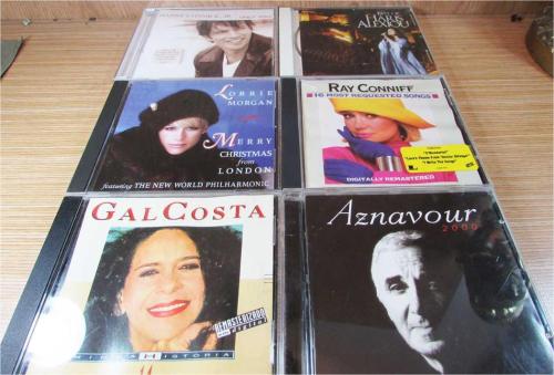 ÇEŞİTLİ BATI MÜZİĞİ CD LeRi.......6 ADET LOT