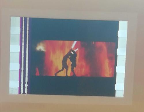 Star wars saga blu ray complete+film cell  limited edition