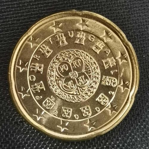 PORTEKİZ  2002    20   EURO CENT  ÇİL