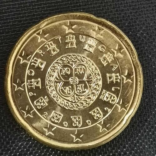 PORTEKİZ  2002    20   EURO CENT  ÇİL