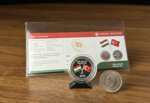 DARPHANE 2024 Türk Macar Kültür Yılı Gümüş Hatıra Parası