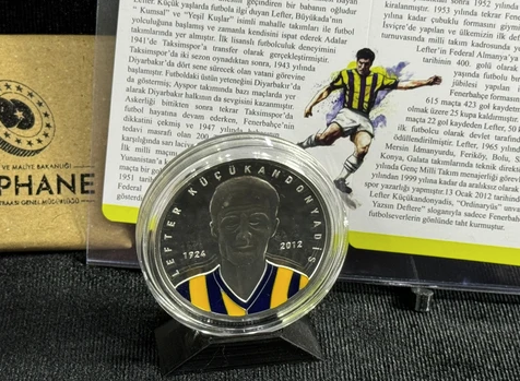 LEFTER KÜÇÜKANDONYANİS DARPHANE GÜMÜŞ HATIRA PARASI / SERTİFİKALI