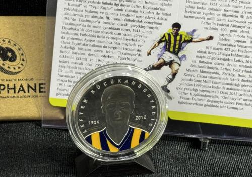LEFTER KÜÇÜKANDONYANİS DARPHANE GÜMÜŞ HATIRA PARASI / SERTİFİKALI