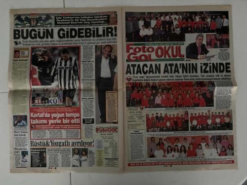 FOTOGOL GAZETESİ - 12 KASIM 2007 PAZARTESİ - GALATASARAYLILAR!. LİDERLİK DAMARLARINIZDA AKAN ASİL KANDA VAR 3-2 - YETER BE HİLMİ OK, AL OKTAYINI MOKTAYINI ÇEKİL GİT! - HİLMİ OK, OKTAY DEMİRAY - ASLAN, GENÇLERBİRLİĞİ'Nİ MEHMET SERKAN VE LİNCOLN İLE ÇİVİLEDİ! - MEHMET TOPAL, SERKAN ÇALIK, CASSIO LINCOLN - MAKİNE GİBİ BİÇTİ! - OKTAY DEMİRAY, METİN TOKAT, ÖZCAN OAL - TAM 9 PUAN: GALATASARAY, BEŞİKTAŞ VE FENERBAHÇE'NİN MAĞLUP OLDUĞU HAFTAYI GALİBİYETLE KAPATTI VE YİNE LİDER OLDU - KOORDİNATÖR FELDKAMP! - KARL HEINZ FELDKAMP - YENİ GOLCÜ SERKAN ÇALIK - SERKAN ÇALIK, ARTHUR ZICO - BALTA'NIN HEYECANI - HAKAN BALTA - AYIP ETTİLER! ERGÜN PENBE: 