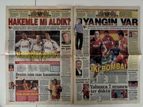FOTOGOL GAZETESİ - 14 KASIM 2007 ÇARŞAMBA - GALATASARAY'DA OPERASYON - FALKO GÖTZ, MARKO PANTELIC, SERDAR TAŞÇI - KOMİK OLMA ULUSOY! - HALUK ULUSOY, ŞEVKET YILMAZ - BJK İHTİLALİ - YILDIRIM DEMİRÖREN, İHSAN KALKAVAN - HAKEMLE Mİ ALDIK? - ÖZHAN CANAYDIN, AZİZ ÜSTEL - YANGIN VAR! - ADNAN SEZGİN, SONER TOLUNGÜÇ - MEHMETÇİK OPERASYONU - MEHMET TOPUZ, MEHMET YILDIZ - LUGATIMIZDAN YENİLGİ LAFINI ÇIKARIP ATTIK! - FATİH TERİM - ÇOK FORMDAAYIZ - FATİH TERİM, MERİÇ TUNCA - İKİ BOMBA! - FALKO GÖTZ, MARKO PANTELIC - BEŞİKTAŞ GİBİ - SERDAR GÖZÜBOL - AYAKLANDILAR! - GÜVEN KULABAŞ - İBRAHİM KAŞ MUCİZESİ - İBRAHİM KAŞ, SİNAN VARDAR - EDU'NUN FERYADI - EDU DRACENA, MURAT ÖKTEM - ANADOLU İSTİFASI - ZEYYAT KAFKAS, İBRAHİM CEVAHİR - BEŞİKTAŞ AKADEMİSİ - NİHAT ERENCE - TİMSAH'TA DEĞİŞİM - SAMET AYBABA - BEBBE'NİN RÜYASI!! - GUSTAVE BEBBE - HAKAN ŞÜKÜR ARTIK YA GALATASARAY'I YA FETHULLAH HOCAYI TERCİH ETMELİ! - FATİH ALTAYLI, HAKAN ŞÜKÜR
