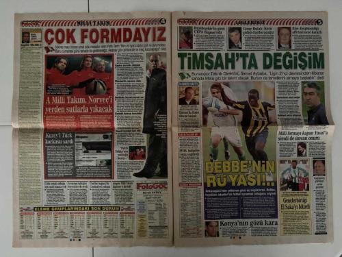 FOTOGOL GAZETESİ - 14 KASIM 2007 ÇARŞAMBA - GALATASARAY'DA OPERASYON - FALKO GÖTZ, MARKO PANTELIC, SERDAR TAŞÇI - KOMİK OLMA ULUSOY! - HALUK ULUSOY, ŞEVKET YILMAZ - BJK İHTİLALİ - YILDIRIM DEMİRÖREN, İHSAN KALKAVAN - HAKEMLE Mİ ALDIK? - ÖZHAN CANAYDIN, AZİZ ÜSTEL - YANGIN VAR! - ADNAN SEZGİN, SONER TOLUNGÜÇ - MEHMETÇİK OPERASYONU - MEHMET TOPUZ, MEHMET YILDIZ - LUGATIMIZDAN YENİLGİ LAFINI ÇIKARIP ATTIK! - FATİH TERİM - ÇOK FORMDAAYIZ - FATİH TERİM, MERİÇ TUNCA - İKİ BOMBA! - FALKO GÖTZ, MARKO PANTELIC - BEŞİKTAŞ GİBİ - SERDAR GÖZÜBOL - AYAKLANDILAR! - GÜVEN KULABAŞ - İBRAHİM KAŞ MUCİZESİ - İBRAHİM KAŞ, SİNAN VARDAR - EDU'NUN FERYADI - EDU DRACENA, MURAT ÖKTEM - ANADOLU İSTİFASI - ZEYYAT KAFKAS, İBRAHİM CEVAHİR - BEŞİKTAŞ AKADEMİSİ - NİHAT ERENCE - TİMSAH'TA DEĞİŞİM - SAMET AYBABA - BEBBE'NİN RÜYASI!! - GUSTAVE BEBBE - HAKAN ŞÜKÜR ARTIK YA GALATASARAY'I YA FETHULLAH HOCAYI TERCİH ETMELİ! - FATİH ALTAYLI, HAKAN ŞÜKÜR