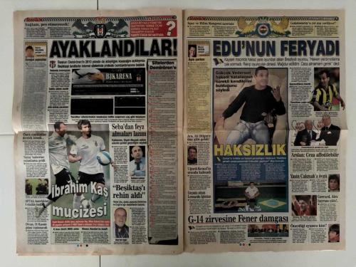 FOTOGOL GAZETESİ - 14 KASIM 2007 ÇARŞAMBA - GALATASARAY'DA OPERASYON - FALKO GÖTZ, MARKO PANTELIC, SERDAR TAŞÇI - KOMİK OLMA ULUSOY! - HALUK ULUSOY, ŞEVKET YILMAZ - BJK İHTİLALİ - YILDIRIM DEMİRÖREN, İHSAN KALKAVAN - HAKEMLE Mİ ALDIK? - ÖZHAN CANAYDIN, AZİZ ÜSTEL - YANGIN VAR! - ADNAN SEZGİN, SONER TOLUNGÜÇ - MEHMETÇİK OPERASYONU - MEHMET TOPUZ, MEHMET YILDIZ - LUGATIMIZDAN YENİLGİ LAFINI ÇIKARIP ATTIK! - FATİH TERİM - ÇOK FORMDAAYIZ - FATİH TERİM, MERİÇ TUNCA - İKİ BOMBA! - FALKO GÖTZ, MARKO PANTELIC - BEŞİKTAŞ GİBİ - SERDAR GÖZÜBOL - AYAKLANDILAR! - GÜVEN KULABAŞ - İBRAHİM KAŞ MUCİZESİ - İBRAHİM KAŞ, SİNAN VARDAR - EDU'NUN FERYADI - EDU DRACENA, MURAT ÖKTEM - ANADOLU İSTİFASI - ZEYYAT KAFKAS, İBRAHİM CEVAHİR - BEŞİKTAŞ AKADEMİSİ - NİHAT ERENCE - TİMSAH'TA DEĞİŞİM - SAMET AYBABA - BEBBE'NİN RÜYASI!! - GUSTAVE BEBBE - HAKAN ŞÜKÜR ARTIK YA GALATASARAY'I YA FETHULLAH HOCAYI TERCİH ETMELİ! - FATİH ALTAYLI, HAKAN ŞÜKÜR