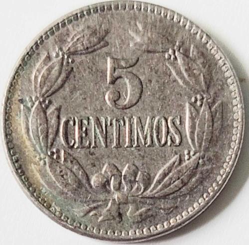 VENEZUELA 5 Centimos, 1958 ÇÇT