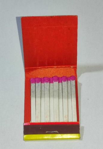 20555-KOLEKSİYONLUK ÇOK NADİR GÖZTEPE SPOR VAKFI/GIRGIR 600 REKLAMLI KİBRİT KUTUSU**DOLUDUR**