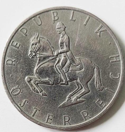 AVUSTURYA 5 Schilling, 1969 ÇÇT+