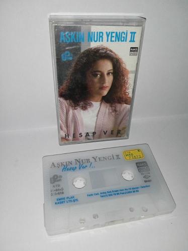 Kaset Aşkın Nur Yengi 2 hesap ver albümü. Orijinal.