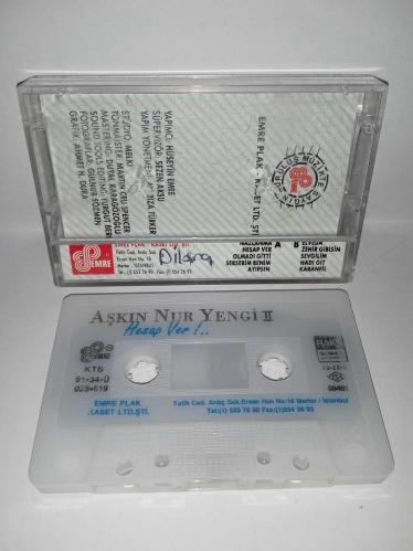 Kaset Aşkın Nur Yengi 2 hesap ver albümü. Orijinal.