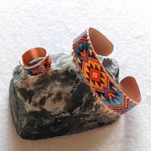Bakır el işçilikli lüks bilezik ve Yüzük Set - İnce dar model BLZYZK-37 Kelepçe Oval Form .Takı kutusunda gönderilecektir. Fabrikasyon değildir. Lüks kalitedir.