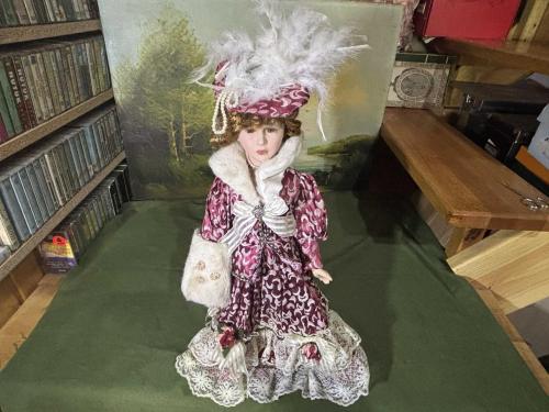 42 cm boyunda Avrupa porselen bebek - dfrh85rtr23