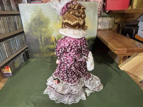 42 cm boyunda Avrupa porselen bebek - dfrh85rtr23