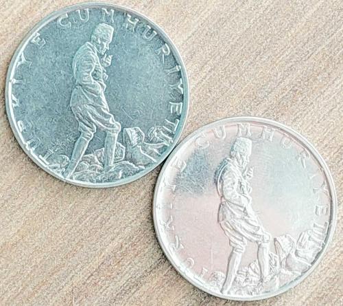 2½ LİRA, 1979 ÇİL (Ters-Düz Takım)