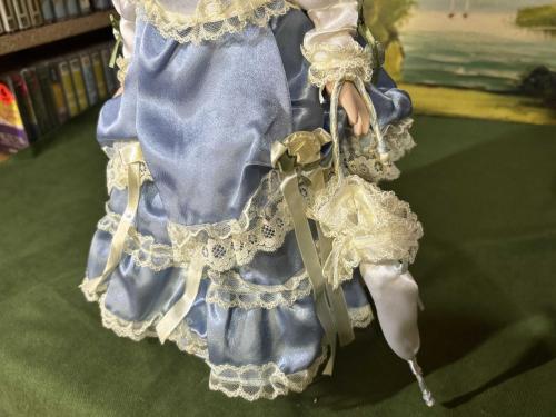 41 cm boyunda Avrupa porselen bebek - dfrh85rtr23456