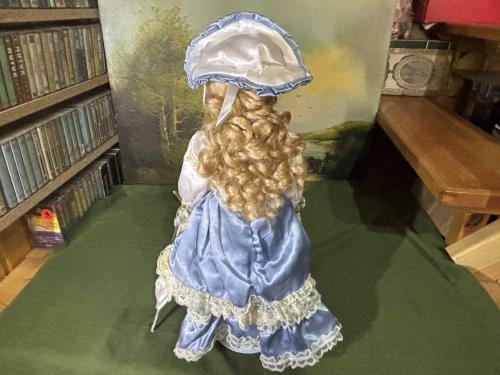 41 cm boyunda Avrupa porselen bebek - dfrh85rtr23456