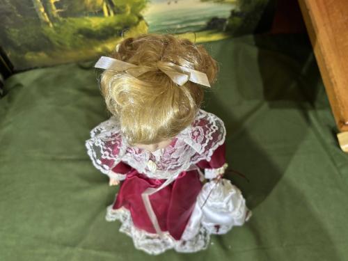 41 cm boyunda Avrupa porselen bebek - dfrh85rtr234567