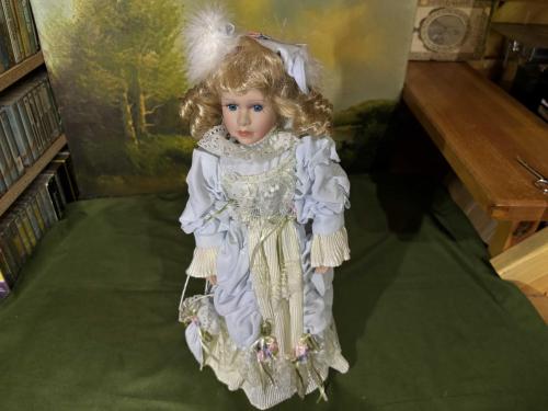 41 cm boyunda Avrupa porselen bebek - dfrh85rtr2345678