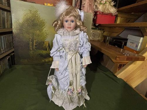 41 cm boyunda Avrupa porselen bebek - dfrh85rtr2345678