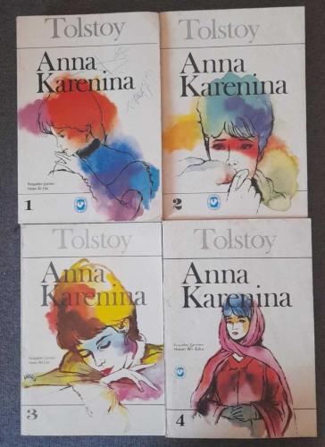 Anna Karenina (4 Cilt Takım)