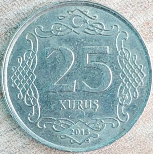 25 KURUŞ, 2018 ÇÇT+