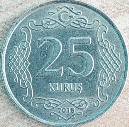 25 KURUŞ, 2018 ÇA