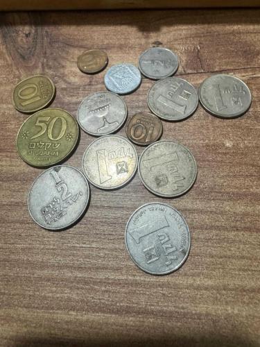 Koleksiyonluk İsrail Madeni Para Lotu (13 Adet) | 1960 - 1985 Dönemi • Nostaljik İsrail Lirası ve Eski Şekel Madeni Para Seti